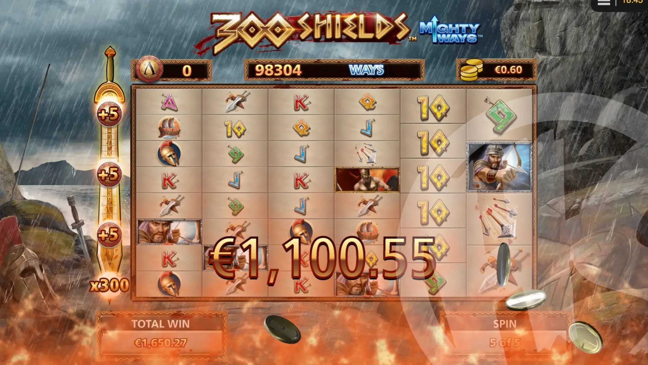 300 Shields Mighty Ways Slot Review pic 5